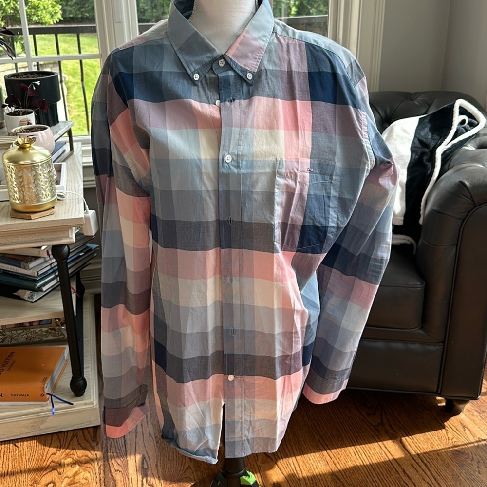 NWOT men’s Eden Park Paris men’s button up shirt never worn 2XLT